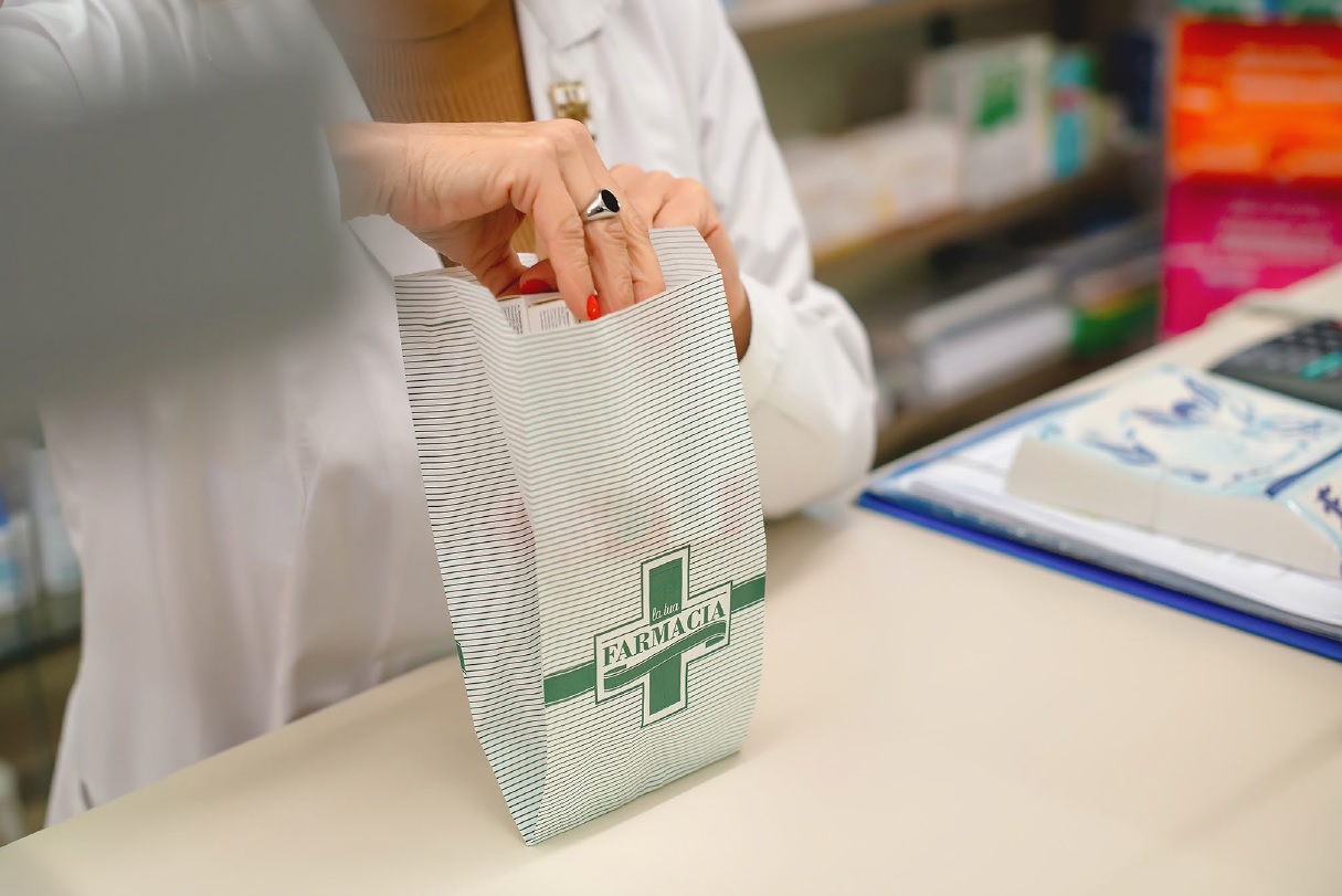 Sacchetti di carta per farmacie